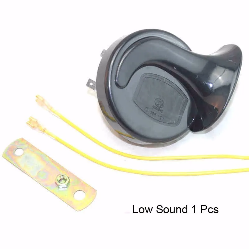 1 Pcs 12V Low Sound OHANEE громкий автомобильный клаксон рожок 12v 24V Автомобильный Стайлинг Запчасти для Vespa громкость 110db Водонепроницаемый с тефлоновым покрытием автомобильный гудок - Цвет: 1 Pcs 12V Low Sound