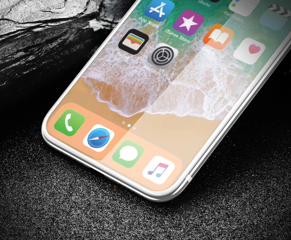 FLOVEME 3D 9 H закаленное стекло для iPhone X XS Max пленка протектор экрана для iPhone XR Защитное стекло для iPhone X XS Max стекло