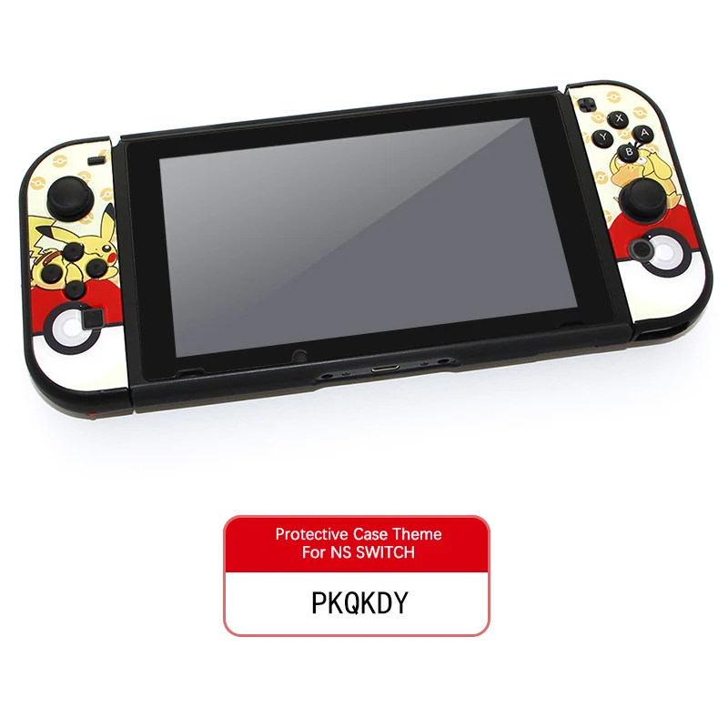 PKQKDY Пылезащитный Защитный чехол для консольный переключатель Nintendo контроллер текстурированная красный защитный чехол разделены Joy-Con Корпус оболочки - Цвет: PKQKDY