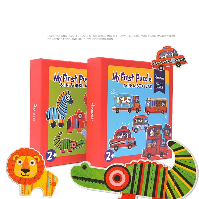 Новая детская игрушка для интеллекта мультяшная Геометрическая развивающая