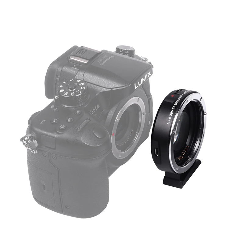 Viltrox EF M2 AF Автофокус EXIF 0.71X уменьшение скорости бустер адаптер для объектива турбо