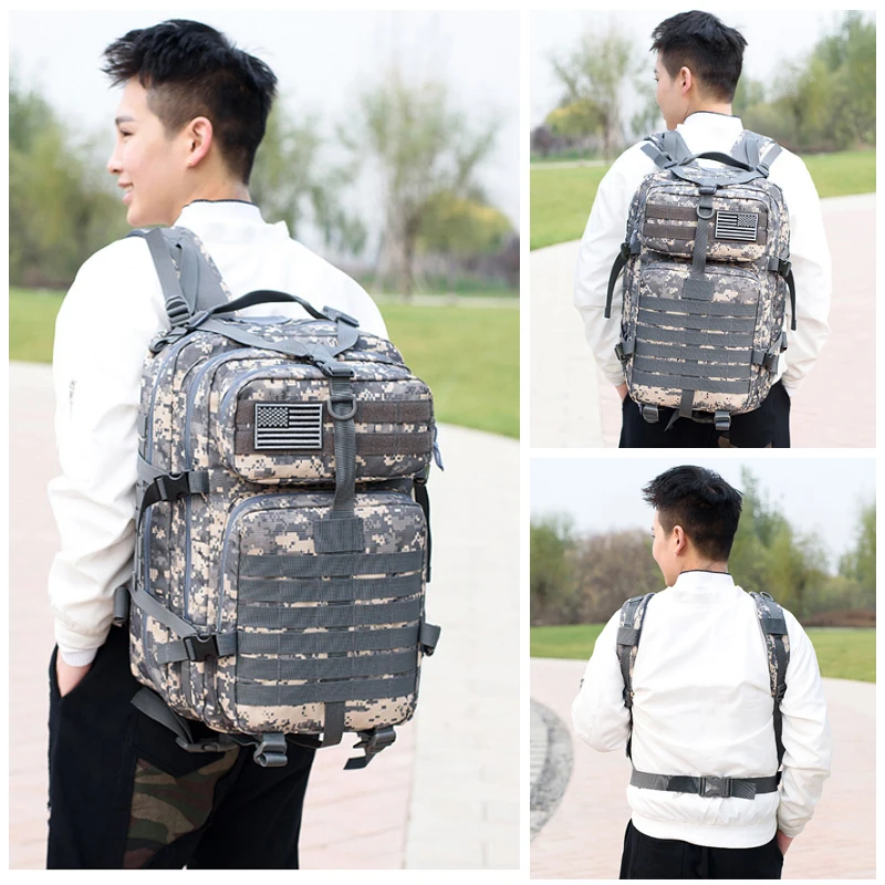 34L военный тактический рюкзак рюкзаки армейский Молл водонепроницаемая сумка