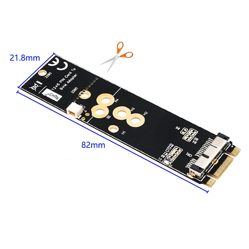 Новинка BCM94360CD BCM94360CS2 BCM943224PCIEBT2 12 + 6 Контактный Модуль беспроводной Bluetooth WiFi для M.2