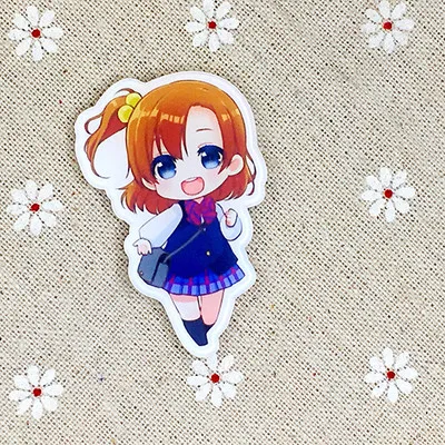 FFFPIN японский аниме Lovelive значок милый нагрудник булавка Любовь Живая брошь Нико монета значок Косака Хонока минами Котори Прямая поставка - Цвет: Model J