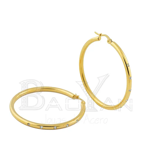 Женские золотые серьги кольца 56 мм без аллергии|gold hoop earrings|hoop earrings for womenhoop |