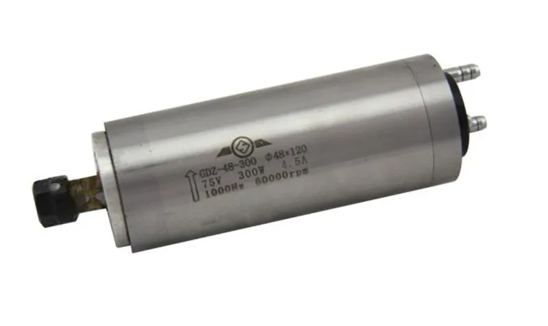 Высокоскоростной двигатель шпинделя с водяным охлаждением SUNFAR 60000 об/мин 300 Вт 220