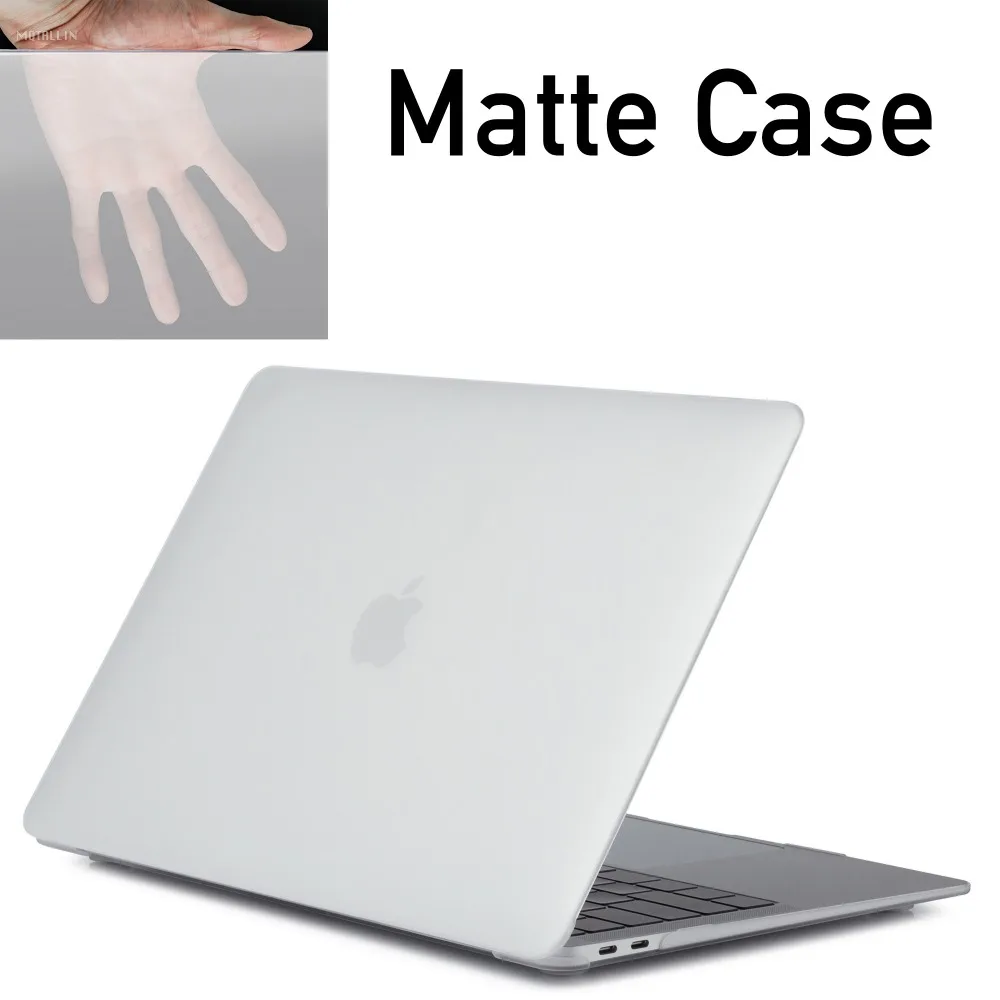 Распродажа, матовый чехол для ноутбука с кристаллами для Macbook Pro retina Air 11 12 13 15 дюймов, для mac new Air/pro с сенсорной крышкой