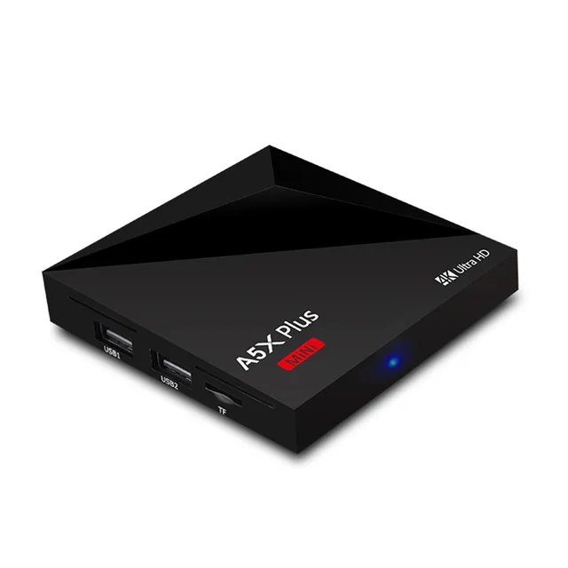 Rockchip RK3328 4 ядра A5X плюс Мини Android 7.1 ТВ коробке 2 ГБ + 16 телеприставку К mini PC Box