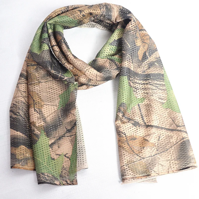 Мужские или женские камуфляжные Военная Униформа Вентиляторы Camo Шарфы для