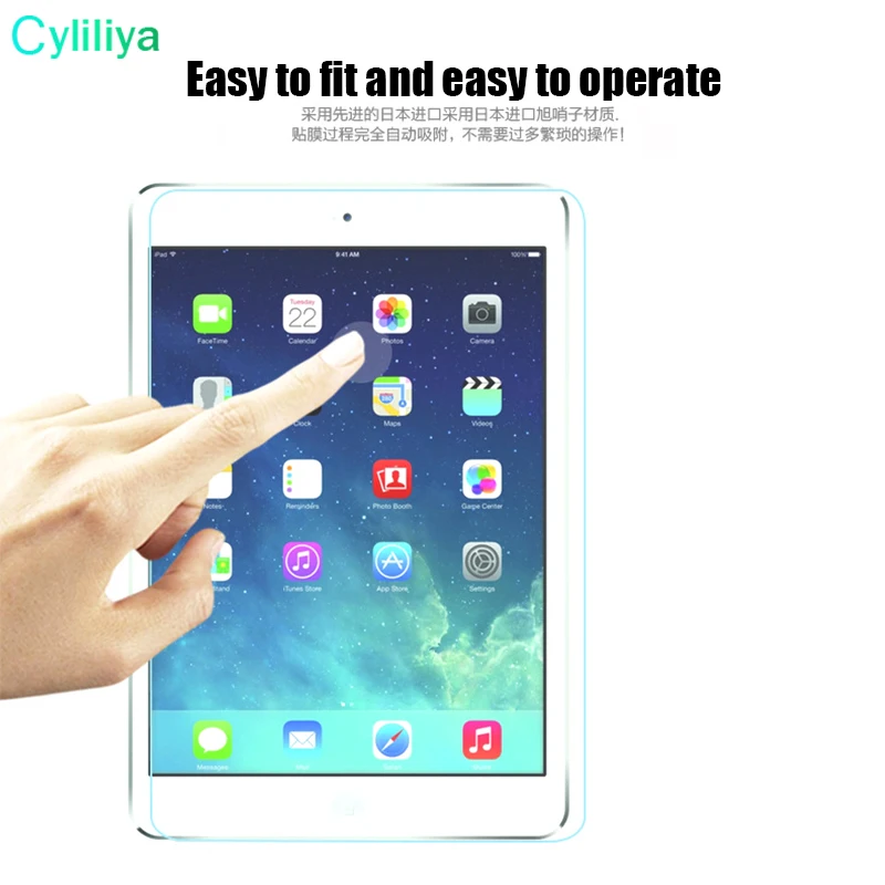Для ipad 2 3 4 5 6 Pro 10 Mini закаленное стекло с защитой от царапин 0 мм Защитная пленка для
