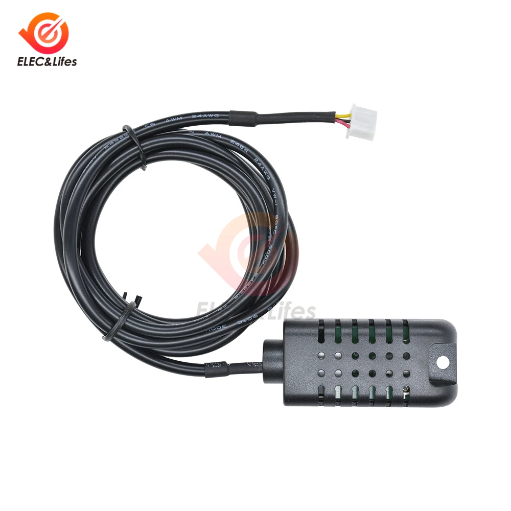 W2026C цифровой измеритель влажности DC 12V гигрометр регулятор влажности детектор 0~ 99% RH Регулируемый w/датчик влажности