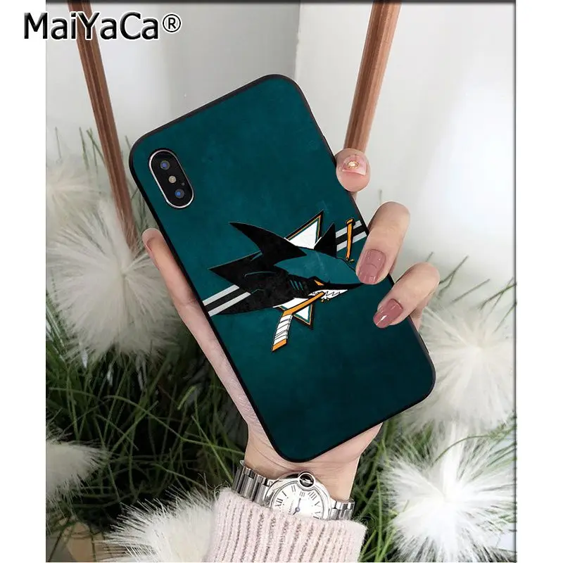 A14 MaiYaCa Сан-Жозе акулы высокое качество чехол для телефона iPhone X XS MAX 6 6s 7 7plus 8 8Plus 5 5S SE XR - Цвет: A14