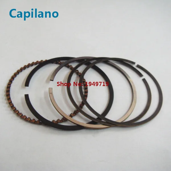 Поршневое кольцо для мотоцикла JH70 CD70 Mg-titanium золотистого цвета 70cc JH CD 70 запасные
