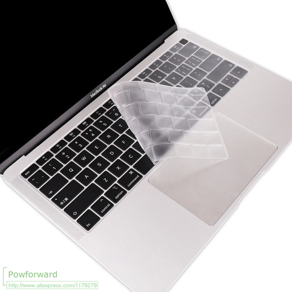 ТПУ защитный чехол для клавиатуры Apple macbook Air Pro с retina 11 12 13 15 17 Сенсорная панель 13,3 15,4