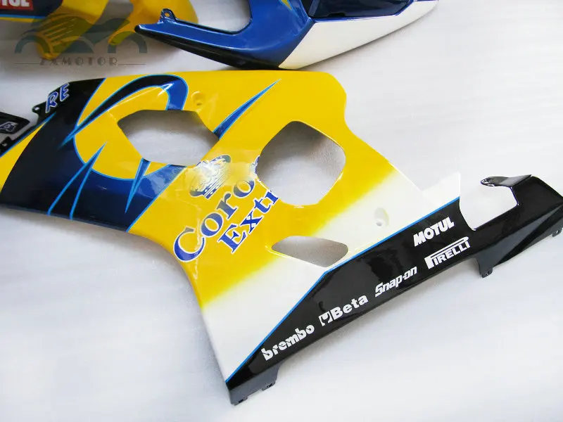Комплект обтекателей для SUZUKI 2004 2005 GSXR 600 R750 спортивные обтекатели комплект 04 05 GSXR750 GSXR 600 K4 K5 короны для починки кузова SZ24