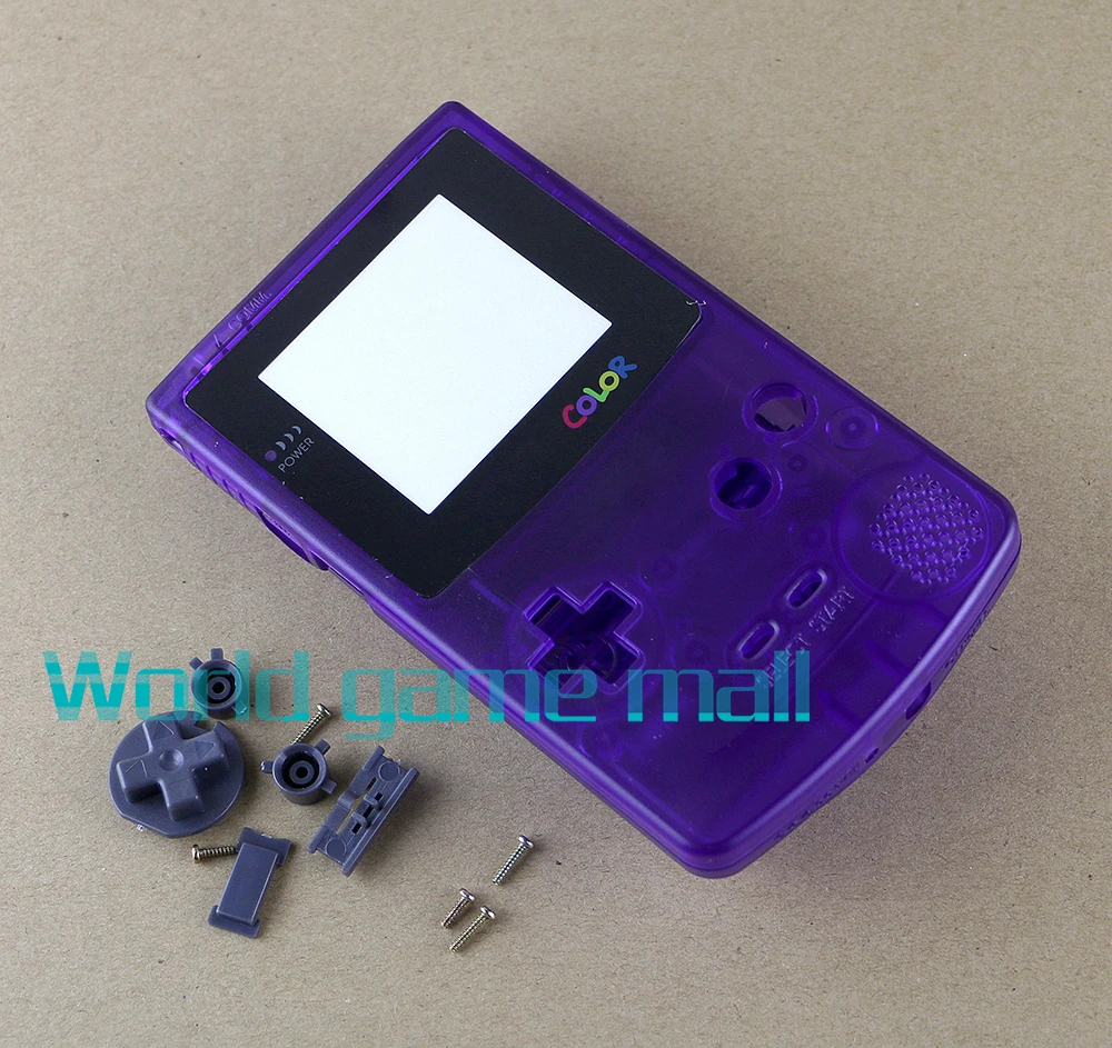 5 цветов полный корпус Оболочка Чехол Замена для nintendo GBC Gameboy цветная консоль