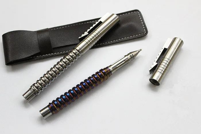 Спиральная ручка держатель из титанового сплава EDC для защиты тактическая