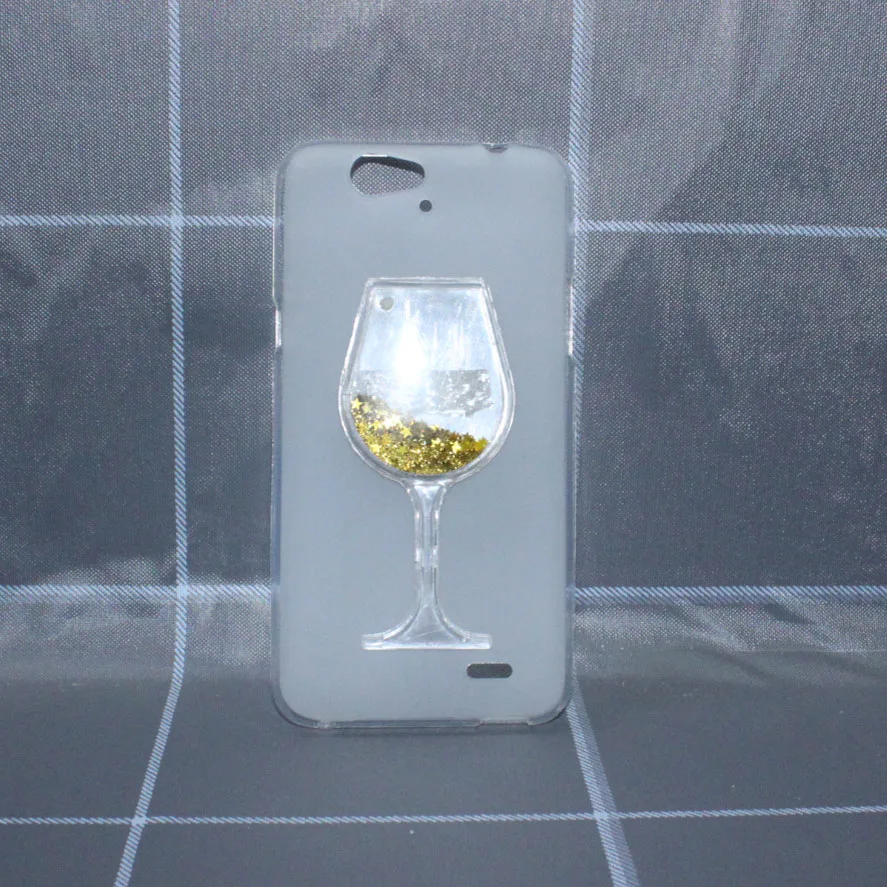 Роскошный милый красное вино с жидким песком чехол для телефона zte лезвие L4 pro A475 5