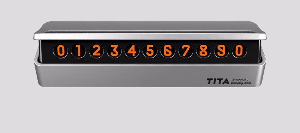 TITA временная остановка знак парковки автомобиля номер карты многонациональные