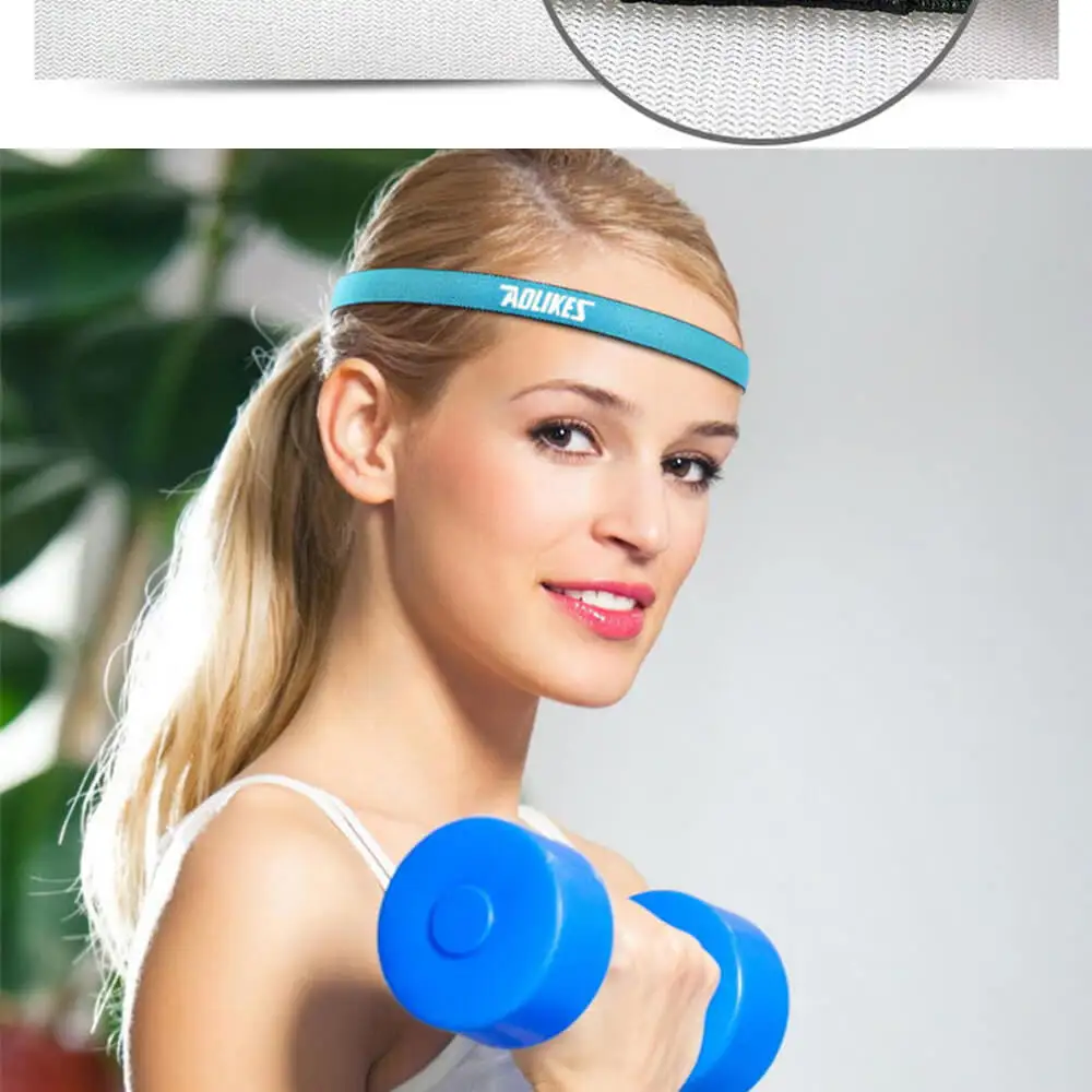 FDBRO 1 шт. головная повязка для тренажерного зала нейлоновая эластичная на голову