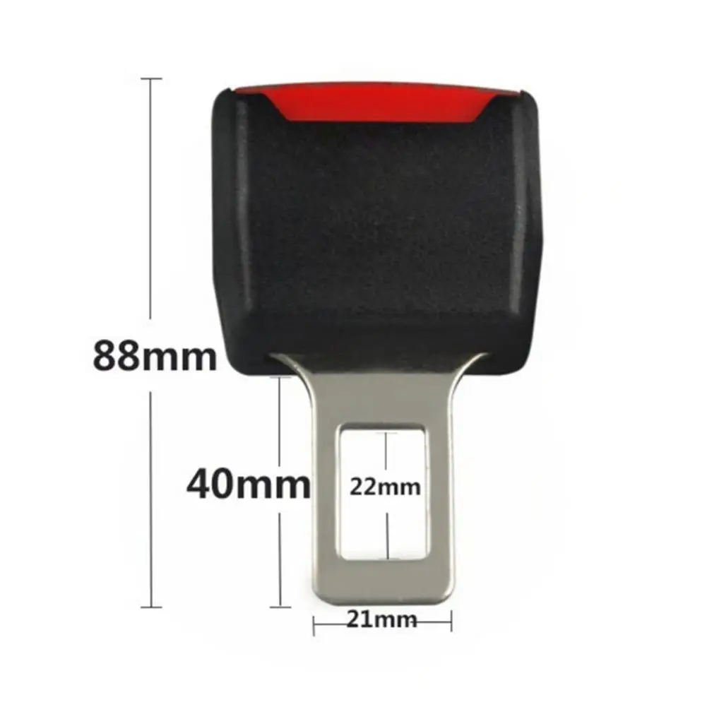 2 шт. Универсальная автомобильная пряжка ремня безопасности автомобиля