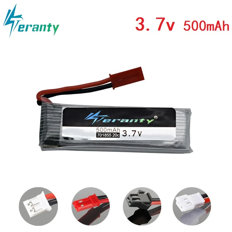 3 7 v 500mah Lipo батарея для Udi U815A U818A U819A L6052 L6036 V212 V222 H07 H37 V929 V959 V930 V966 V977 X20 701855|Детали и