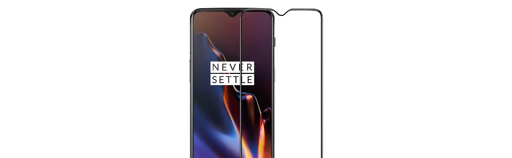 Официальный OnePlus 6T 3D Закаленное стекло протектор экрана один плюс 5 т черный закаленное стекло полное покрытие защитная пленка