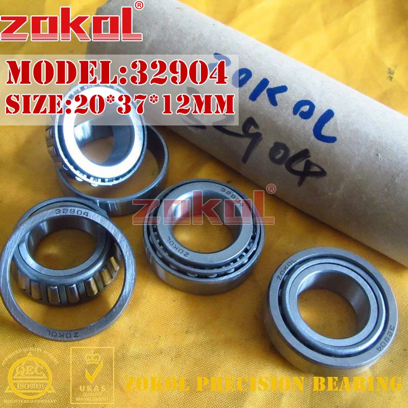 Подшипник ZOKOL 32904 2007904E конический роликовый подшипник 20*37*12 мм|bearing bearing|bearing roller