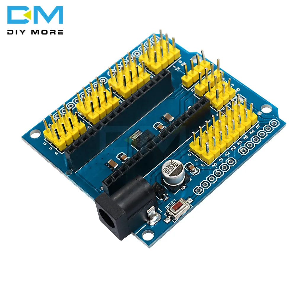 NANO I/O IO датчик расширения щит модуль для Arduino UNO R3 I2C ШИМ интерфейс 3 В Nano V3.0 0