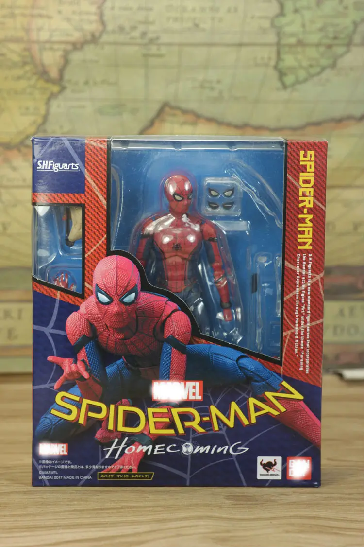 Mafex NO 47 человек-паук возвращение домой фигурка коллекция Фигурки Медиком игрушка - Цвет: with box SHF