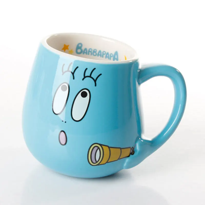 Семейная Милая керамическая кружка Barbapapa кофе напиток чай трубка для девочек Nipsu