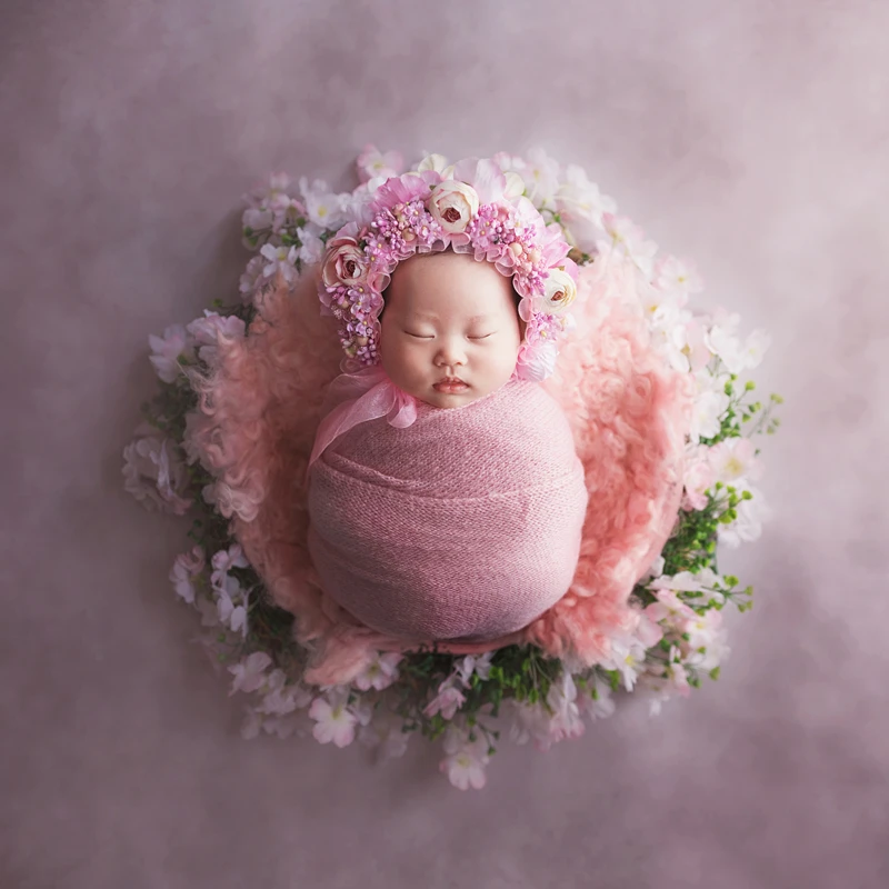 Цветочная детская шапочка для новорожденных; реквизит для фотосессии; винтажная шляпка с цветком; реквизит для новорожденных девочек; садовая Шапка; реквизит для фотосессии