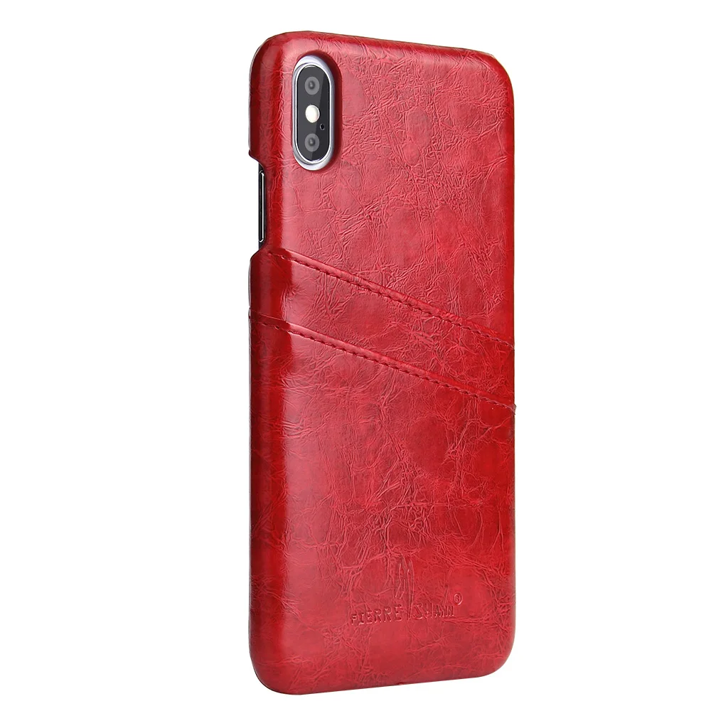 NYFundas для iPhone XS Max Чехол кожаный держатель карт слоты противоударный жесткий чехол