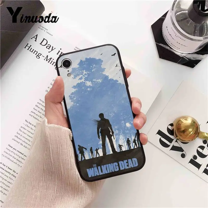Силиконовый чехол Yinuoda для iPhone 6S 6plus 7 7plus 8 8Plus X Xs MAX 5 5S XR 11 pro max|Чехлы-накладки| |
