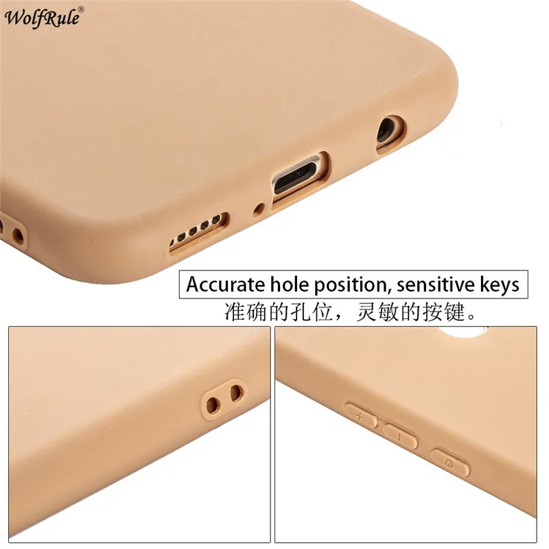 Чехол wolfrule для samsung Galaxy J6 Prime чехол Plus Матовый Мягкий ТПУ защитный SM-J610FN |
