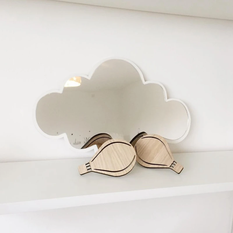 Дети мультфильм декоративное зеркало ванная комната детская деревянная