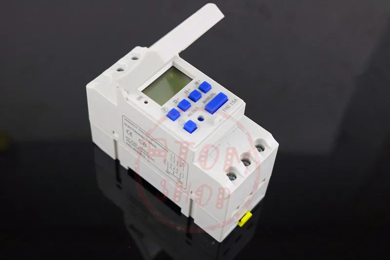 THC15A zb18B программируемый цифровой таймер на 7 дней 220 В 30 А|mount switch|mount raildin mounting rail |