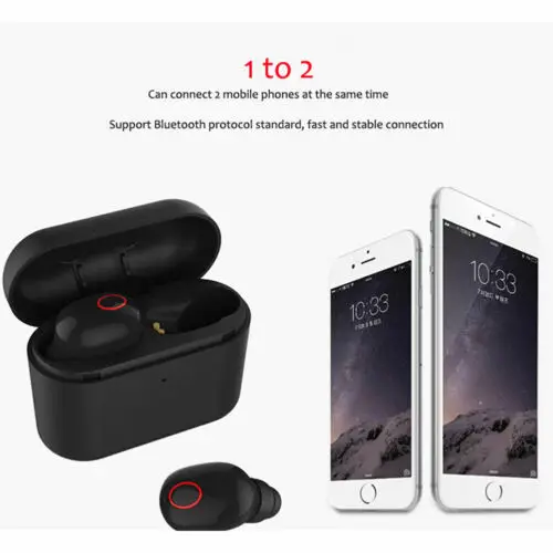 Bluetooth наушники Mini Twins True Wireless In Ear Stereo Sport Auricolari|Наушники и гарнитуры| |
