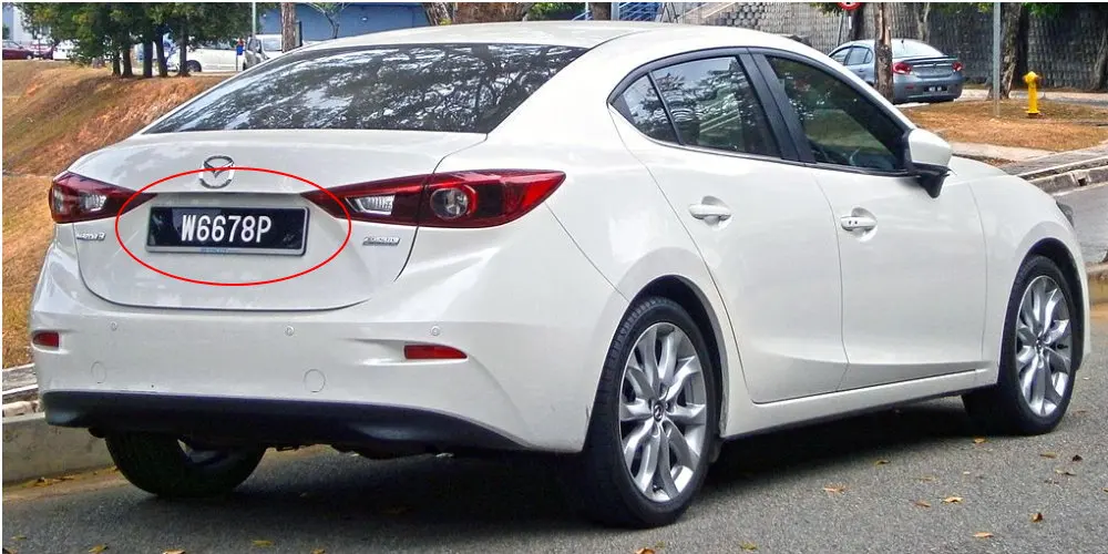 Автомобильная камера заднего вида для Mazda 3 Axela BM Sedan 2013~ /камера заднего вида с заводским экраном