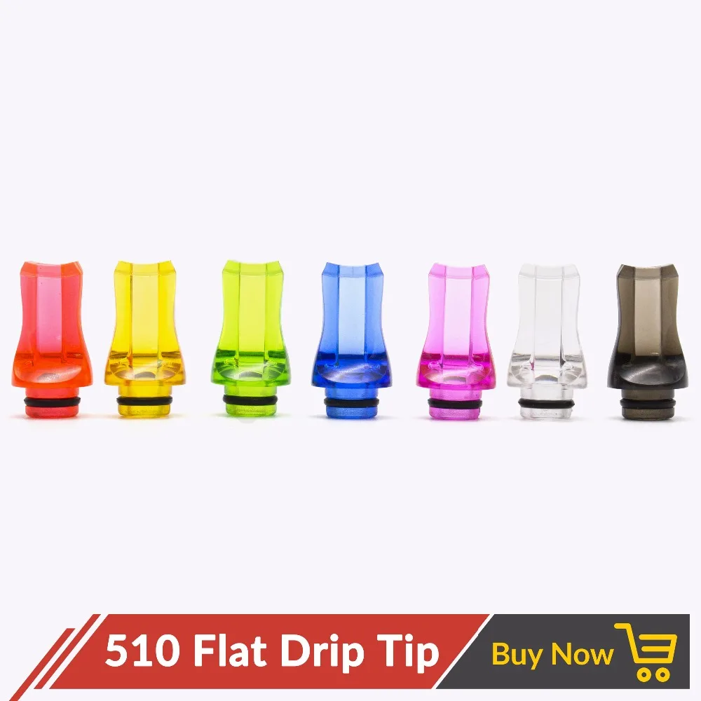 Quartz Banger 10 шт./лот 510 дрип тип пластиковый мундштуков для вейпа бака атомайзера