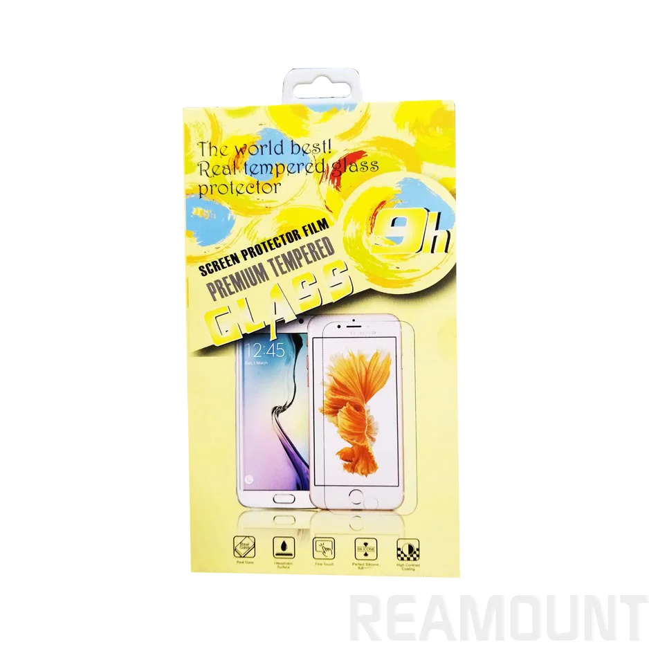 300 шт оптом с вешалкой красочная бумажная упаковочная коробка для iPhone Samsung