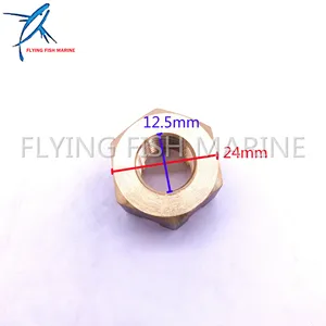Лодочный мотор 90171-14013 подвесной замок Опора Гайка Винта для Yamaha 25HP 30HP Бесплатная доставка