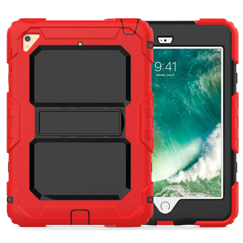Для iPad Mini 1 2 3 силиконовый чехол для противоударный подставка Съемный ремень Coque |