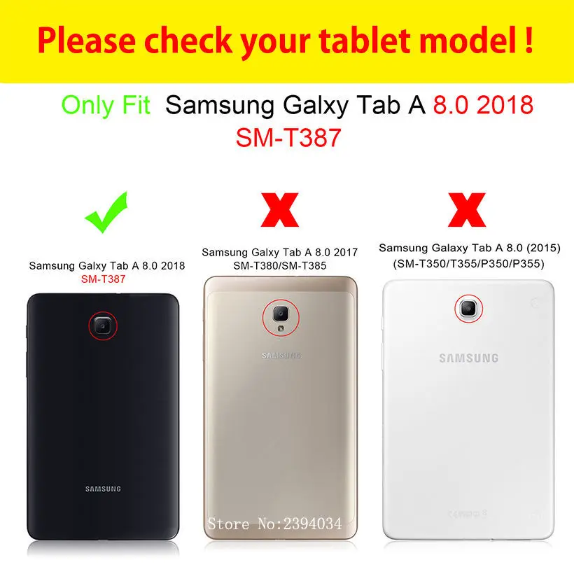 Женский чехол для Samsung Galaxy Tab A 8 0 T387 T387V 2018 дюйма планшета рельефный