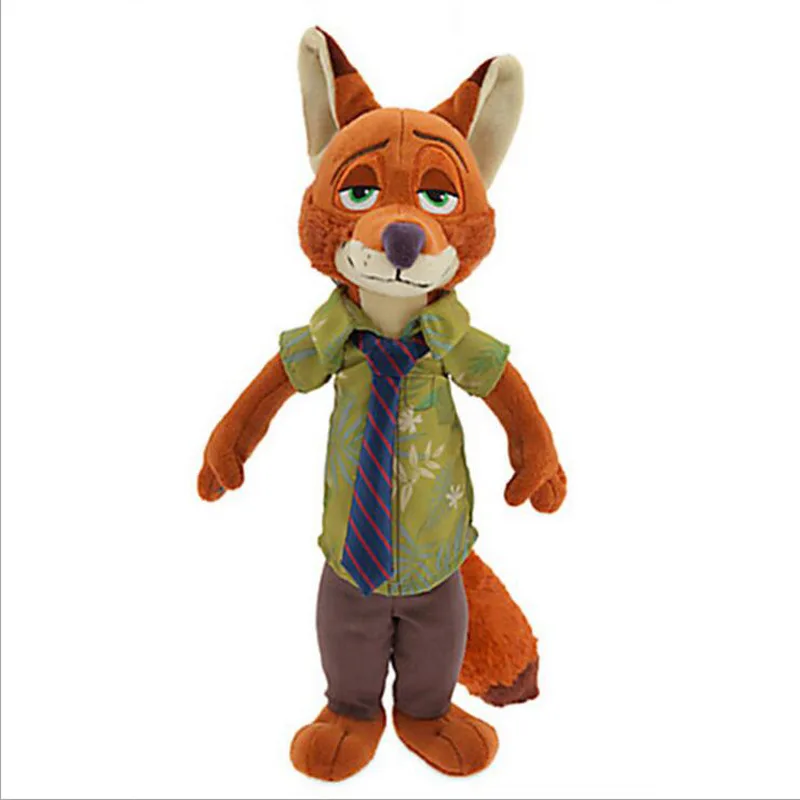 2 шт./лот арахис zootropolis плюшевые Игрушечные лошадки 16-30 см Джуди Хоппс и Ник Уайлд плюшевые игрушки Куклы для дети подарки на Рождество с тегом