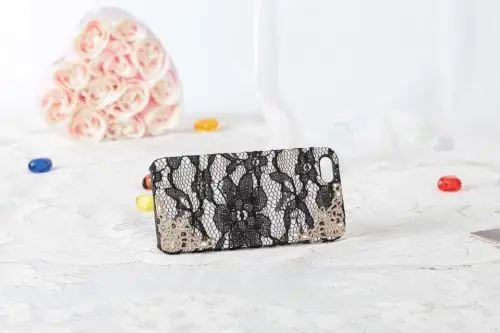 Fashion Luxury Sequin Lace Phone Hard Back Case Cover Skin FOR Apple IPHONE5 5s |