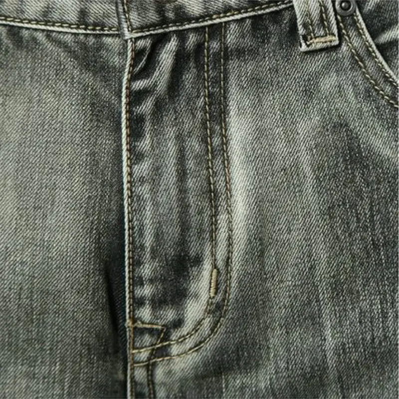 2020 мужские брендовые джинсы высокого качества серые мешковатые в стиле ретро