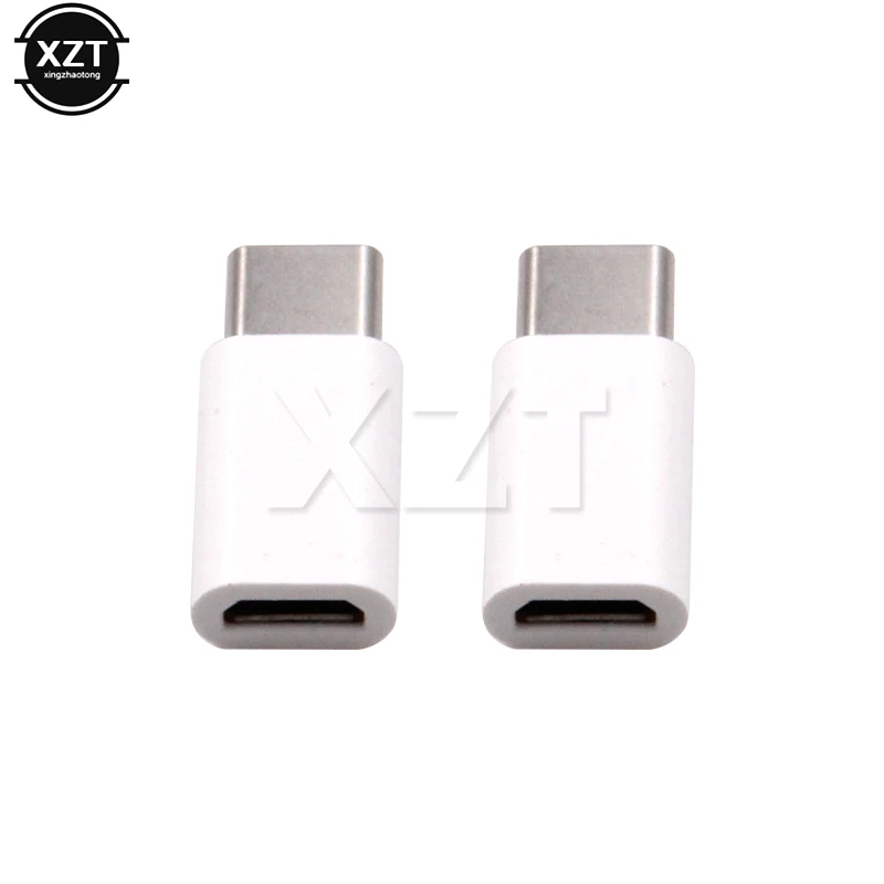Адаптер OTG Type C 2 шт. USB Micro для передачи данных и зарядки кабель Macbook Pro Samsung S9 One plus USBC