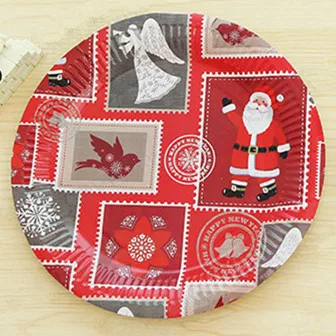 Бесплатная доставка 100 шт. маленькие бумажные тарелки 7 дюймов (18 см) для печенья в