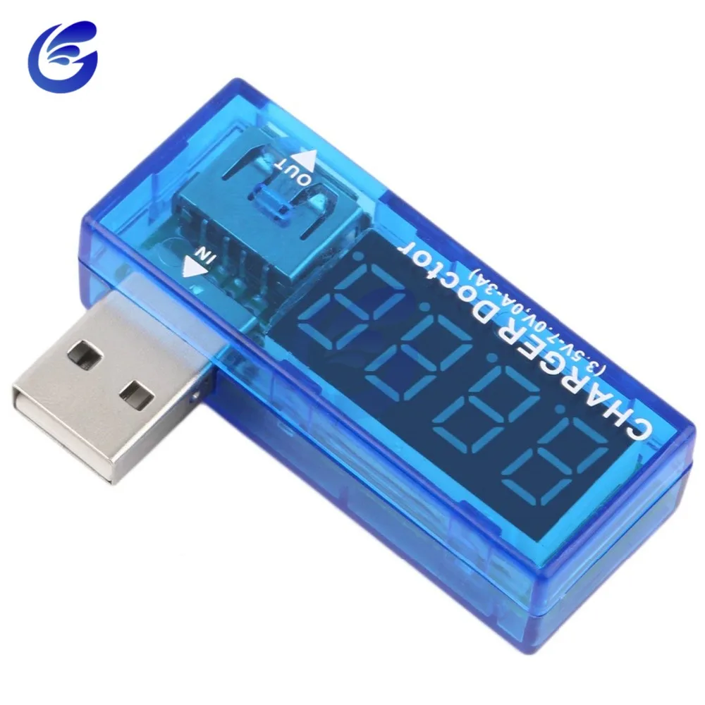 Умная электроника цифровой USB Мобильный зарядное устройство для зарядки тока измеритель напряжения мини USB зарядное устройство Доктор Вольтметр Амперметр